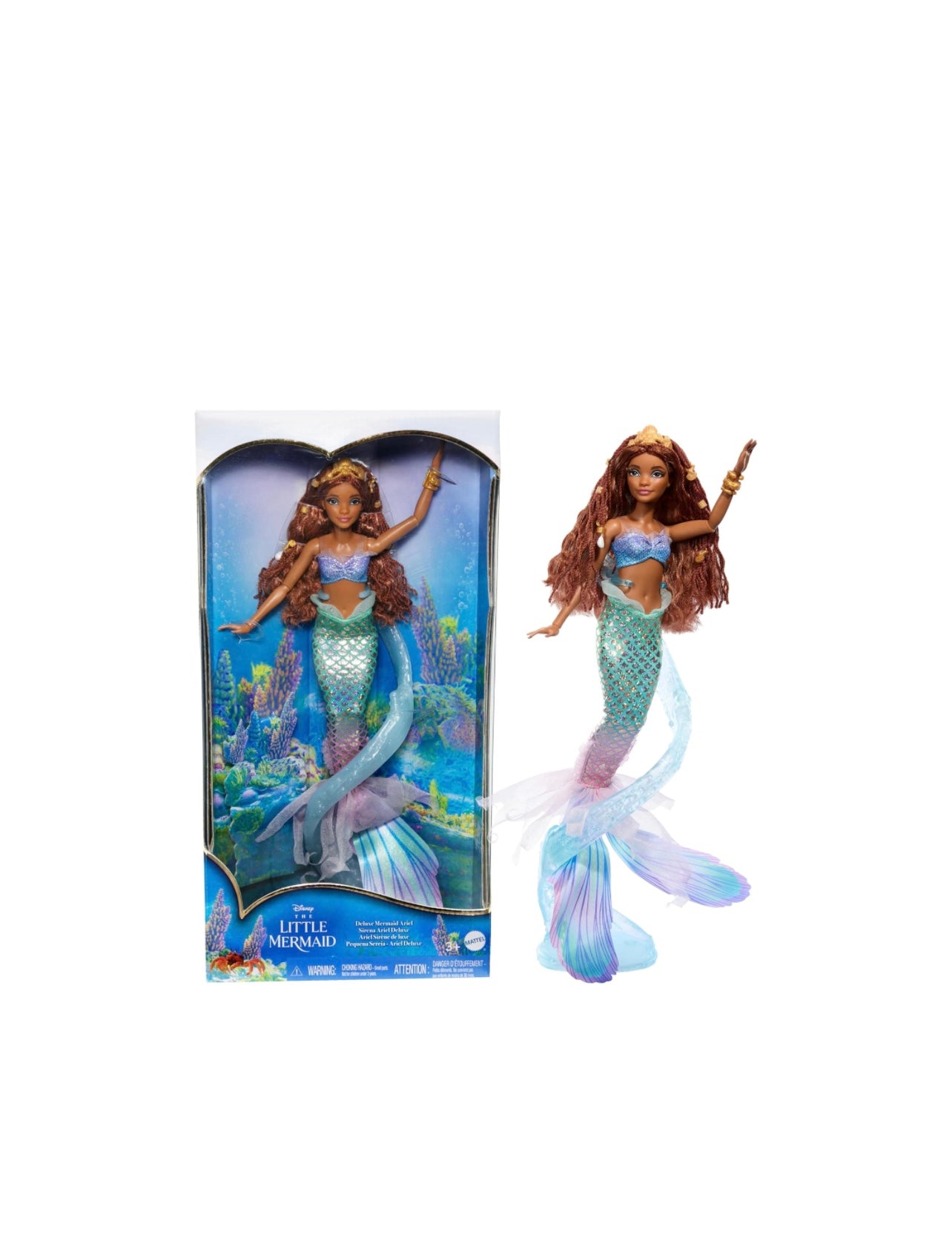 Disney Princess- Ariel bambola Deluxe