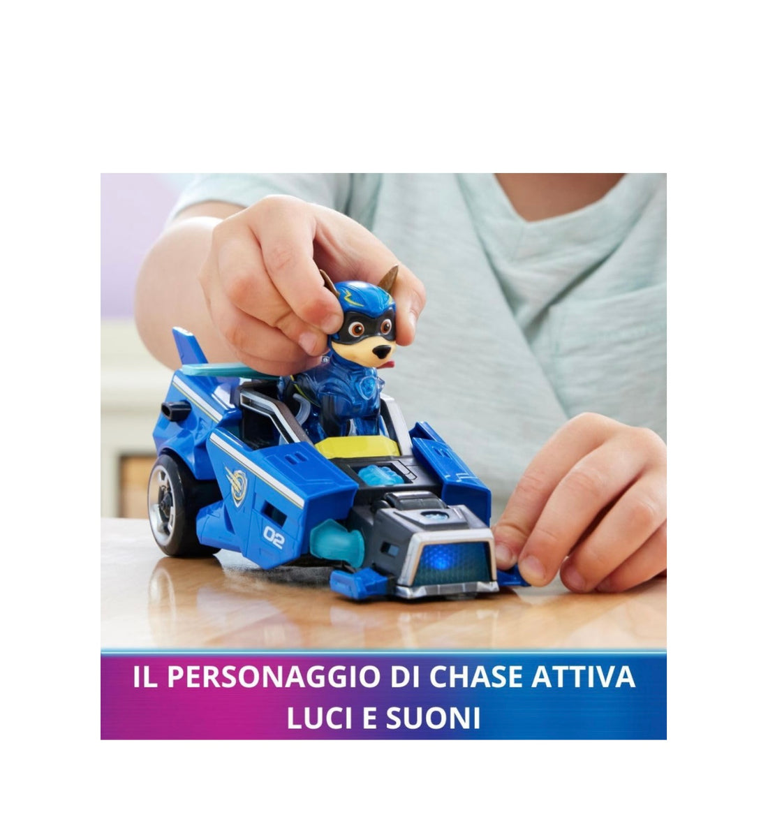 PAW PATROL THE MOVIE- CHASE CON LUCI E SUONI