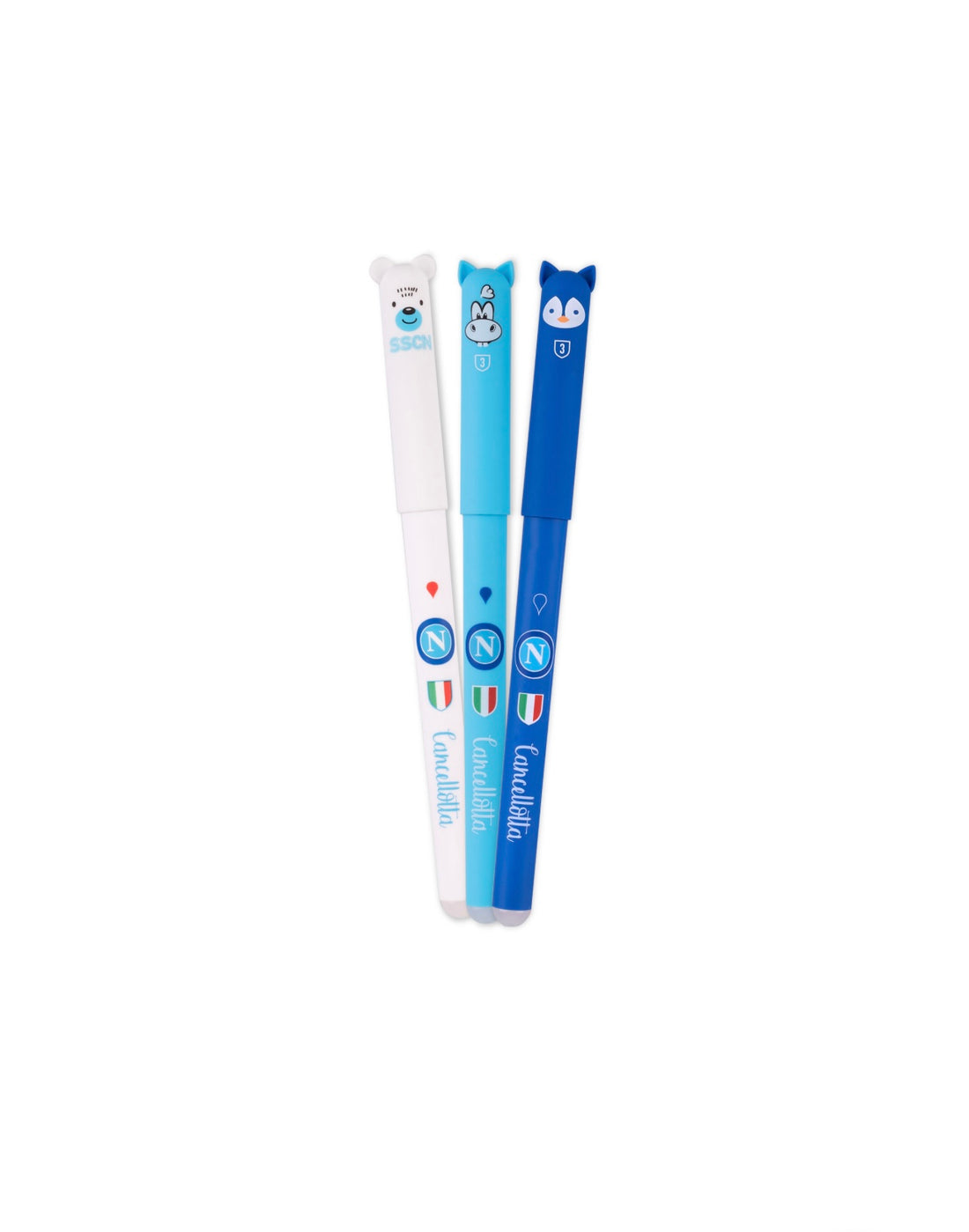 SSC Napoli- Set 3 penne cancellotte 2025/26