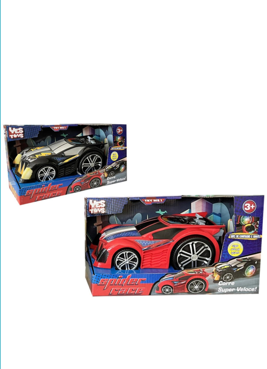 Spider- Auto thunder race sfreccia luci e suoni