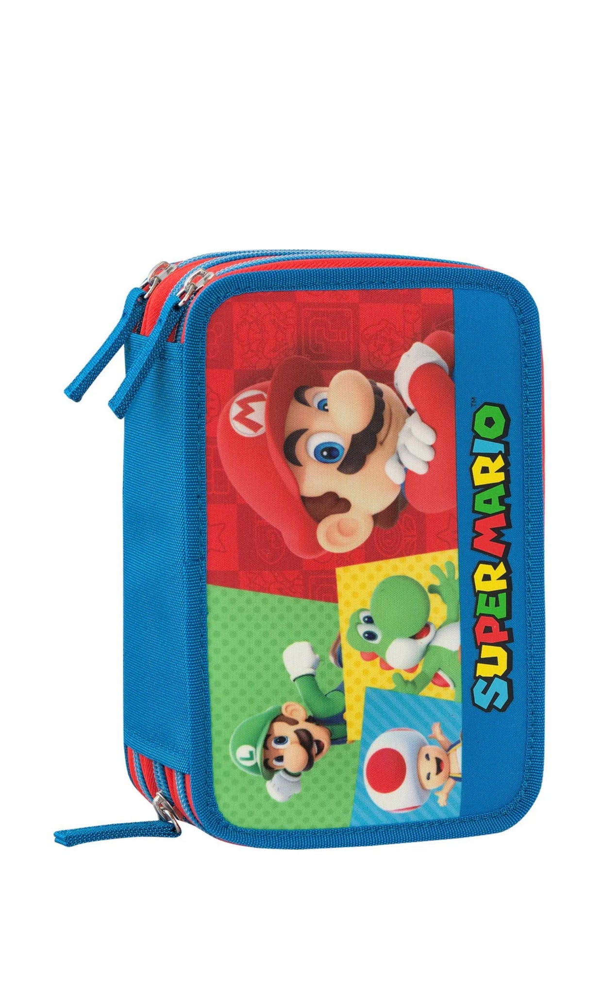 Super Mario- Astuccio 3 zip completo 2025/26