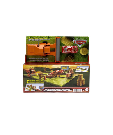 Disney Cars- Corsa acrobatica playset scappa da Frank