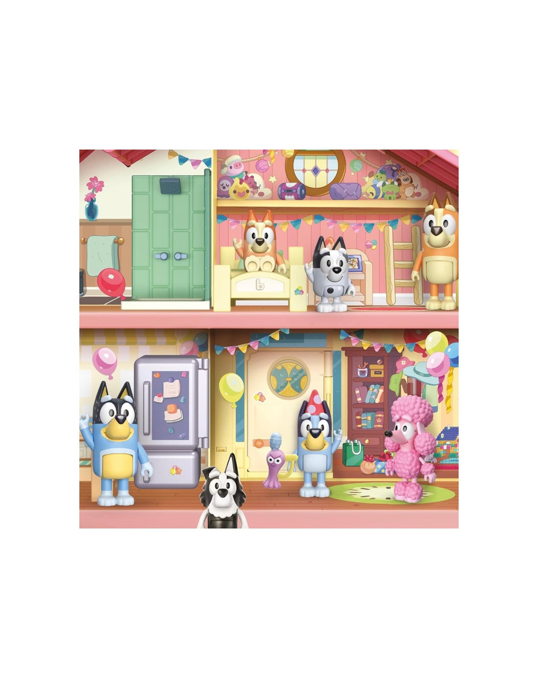 Bluey- La casa celebration con accessori e personaggio incluso