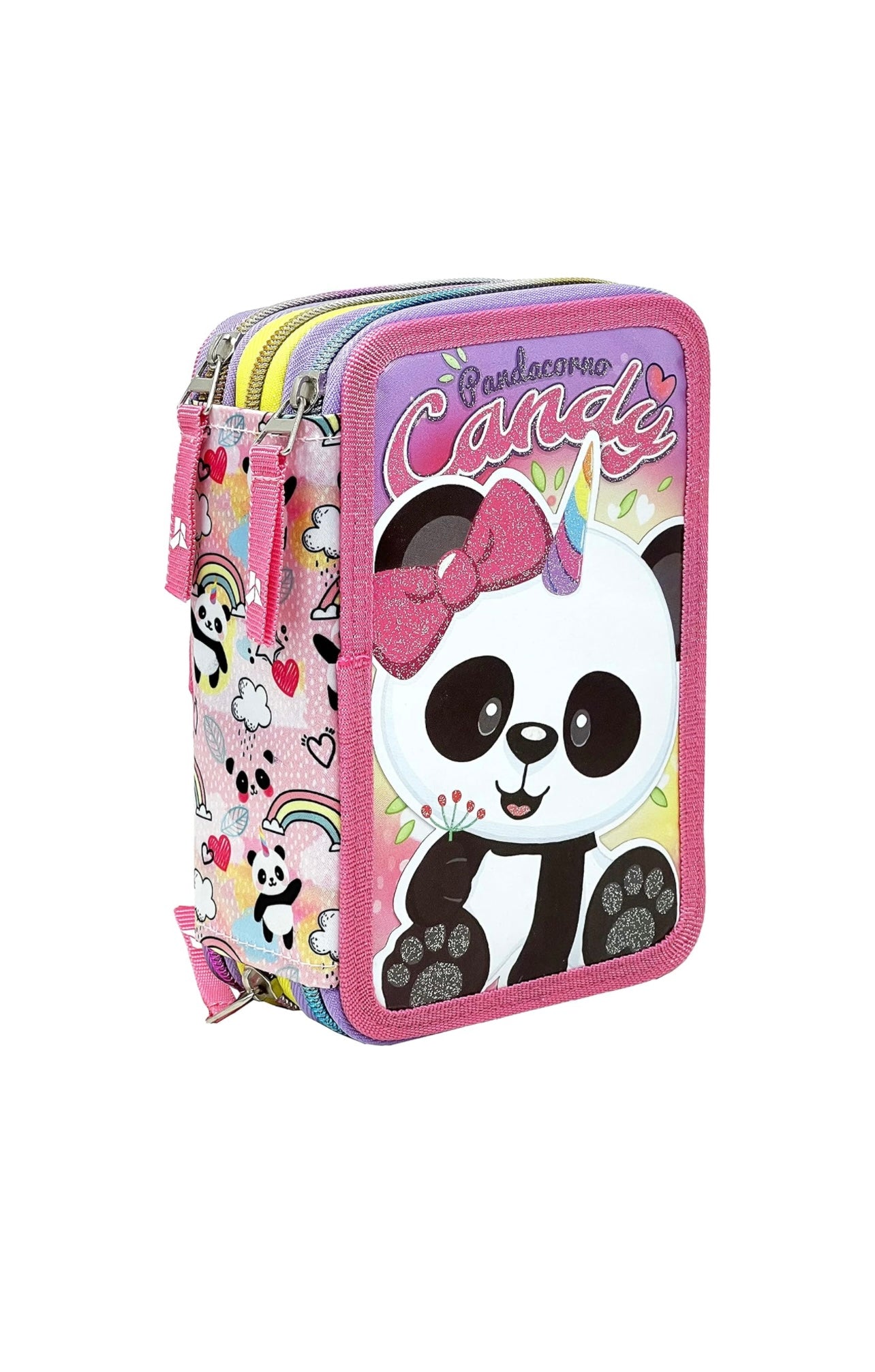 Julian Ross- astuccio pandacorno candy 3 zip completo