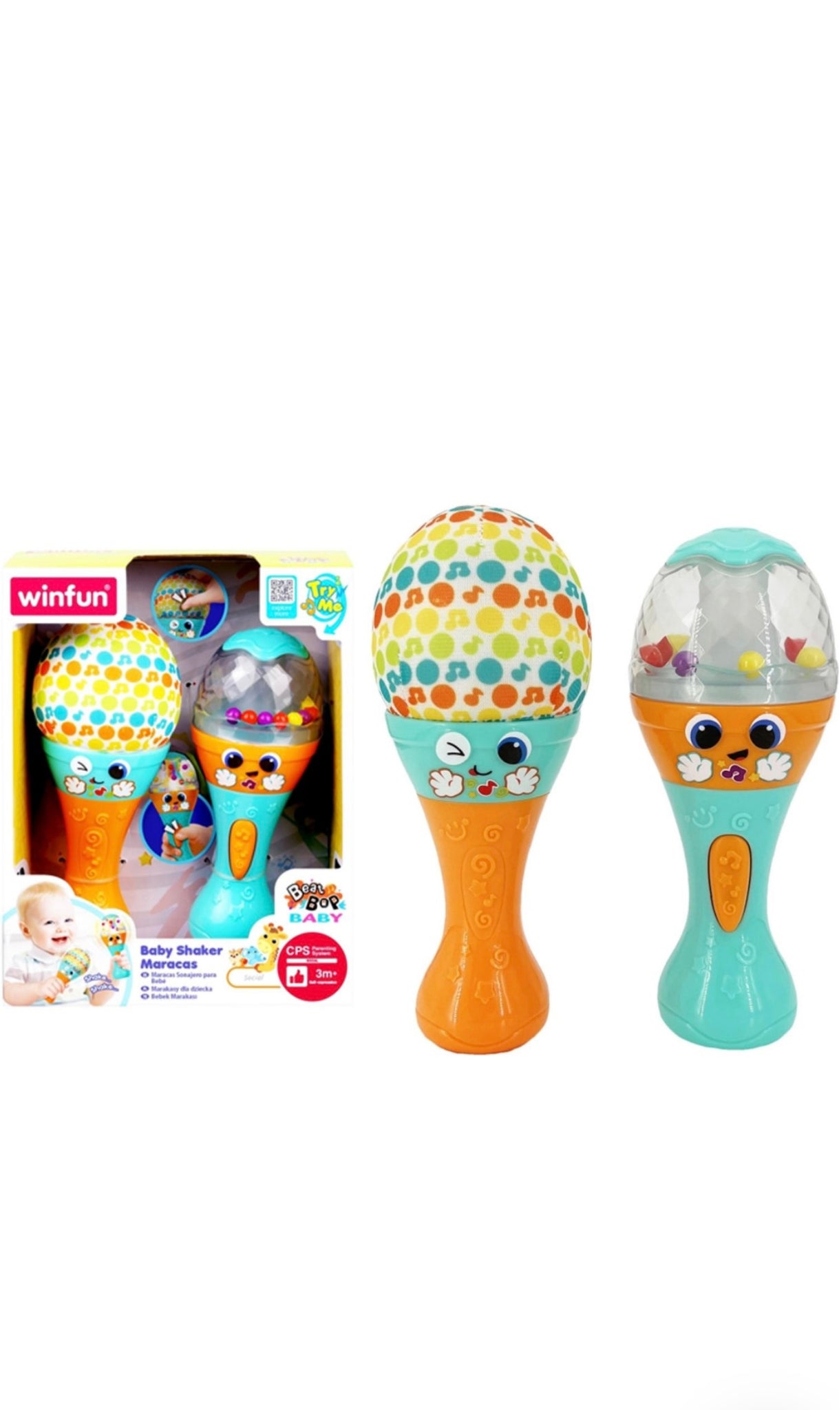 Winfun- Baby maracas con luce