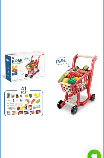 Kidz Corner - Carrello della spesa 41 accessori