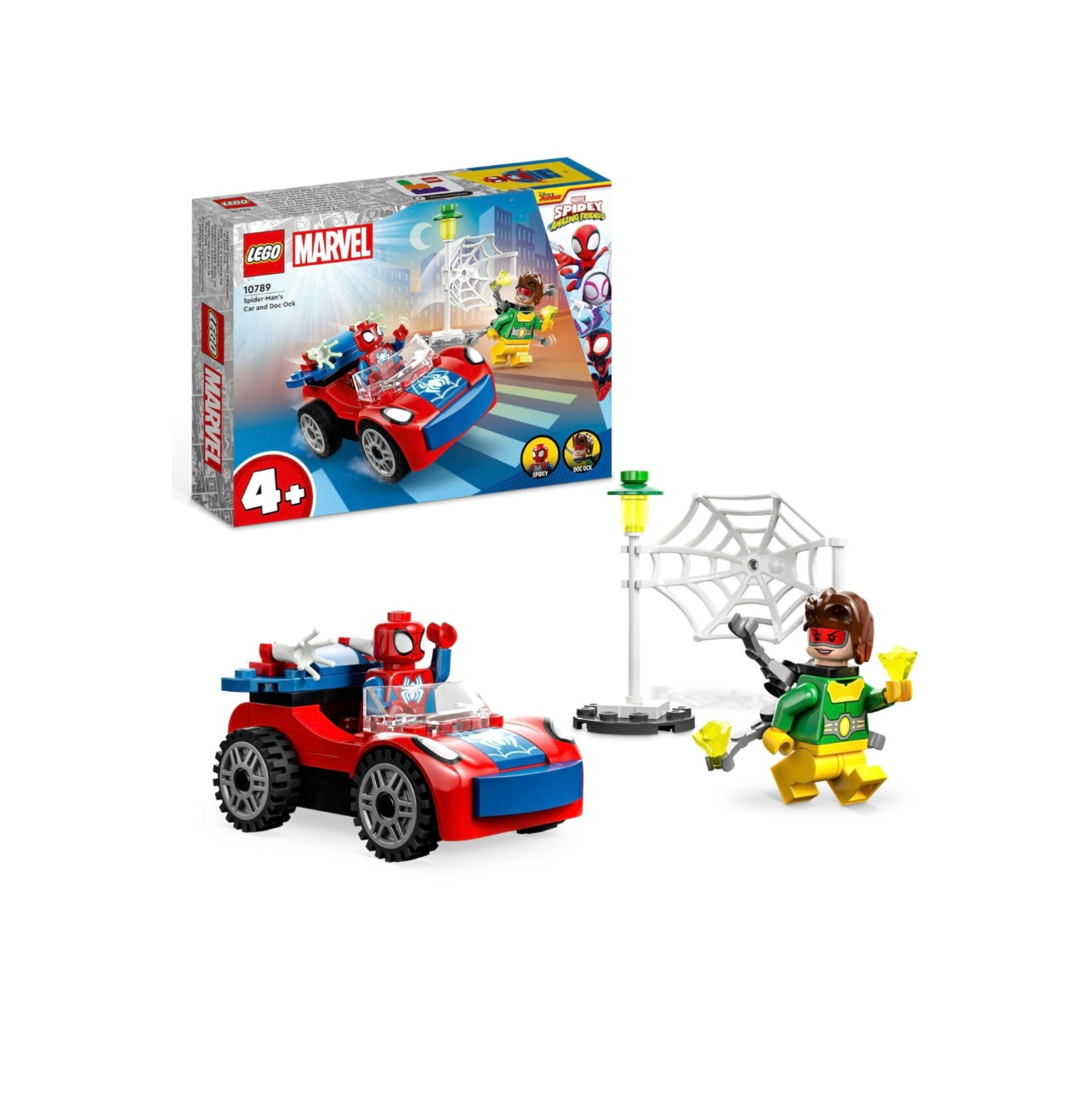 Lego- Marvel l’auto di Spider Man e Doc Ock