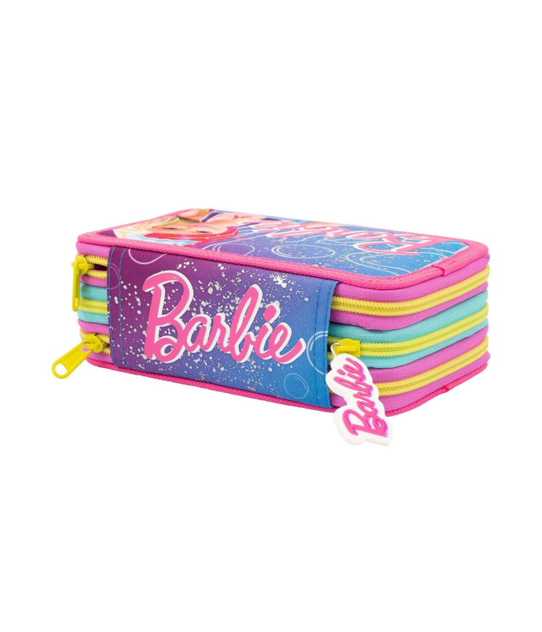 Barbie- Astuccio 3 zip completo