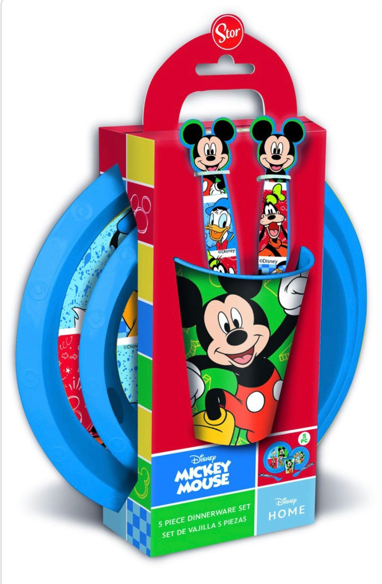 Mickey Mouse- Set pappa 5 pezzi