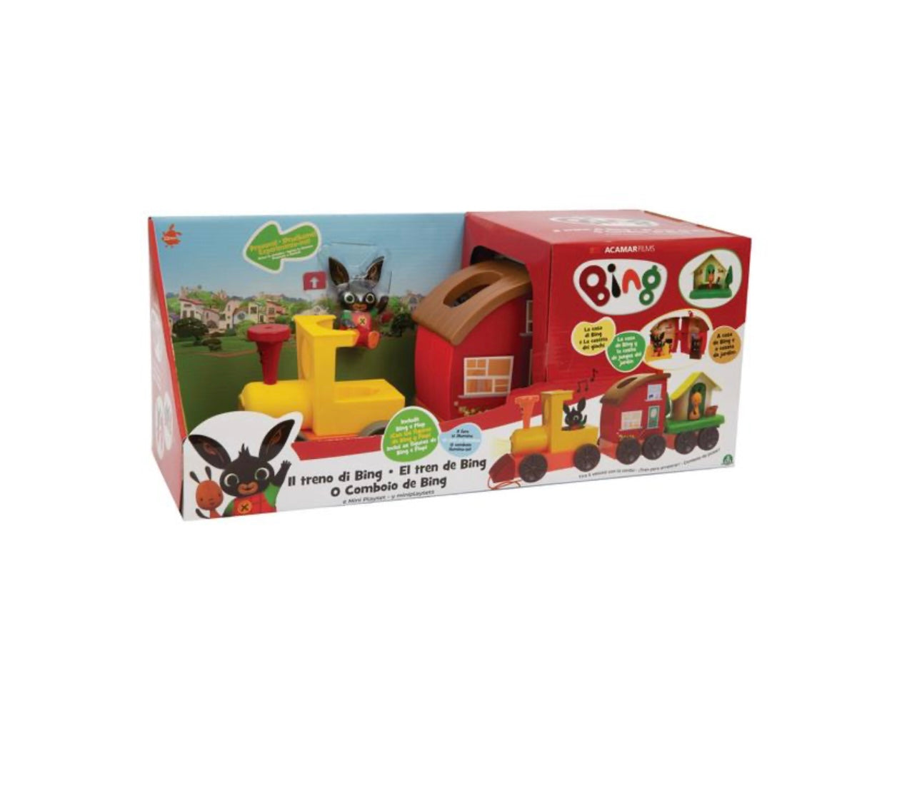 Giochi preziosi- Il treno di Bing con personaggi luci e suoni