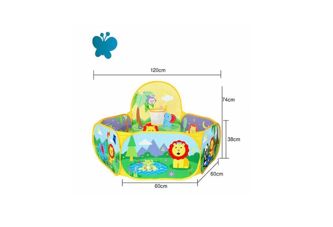 Fisher Price- Box piscina attività con 25 palline