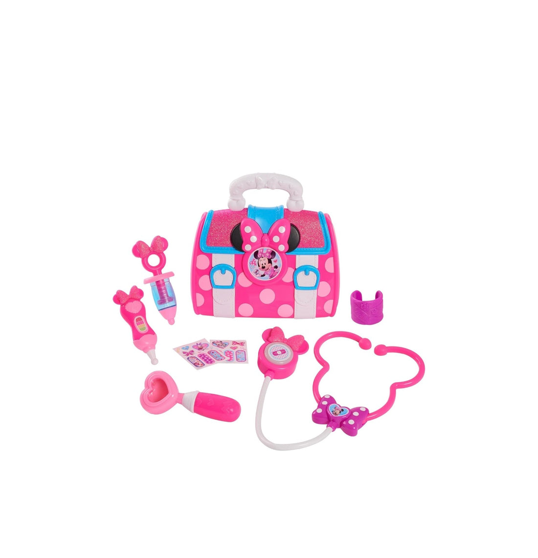 Minnie Mouse- Set valigetta dottore con accessori luci e suoni