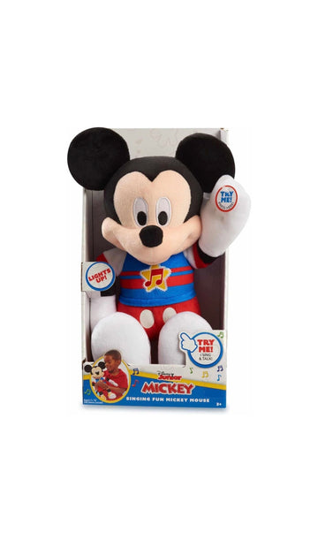 Mickey Mouse- Peluche musicale luci e suoni interattivo