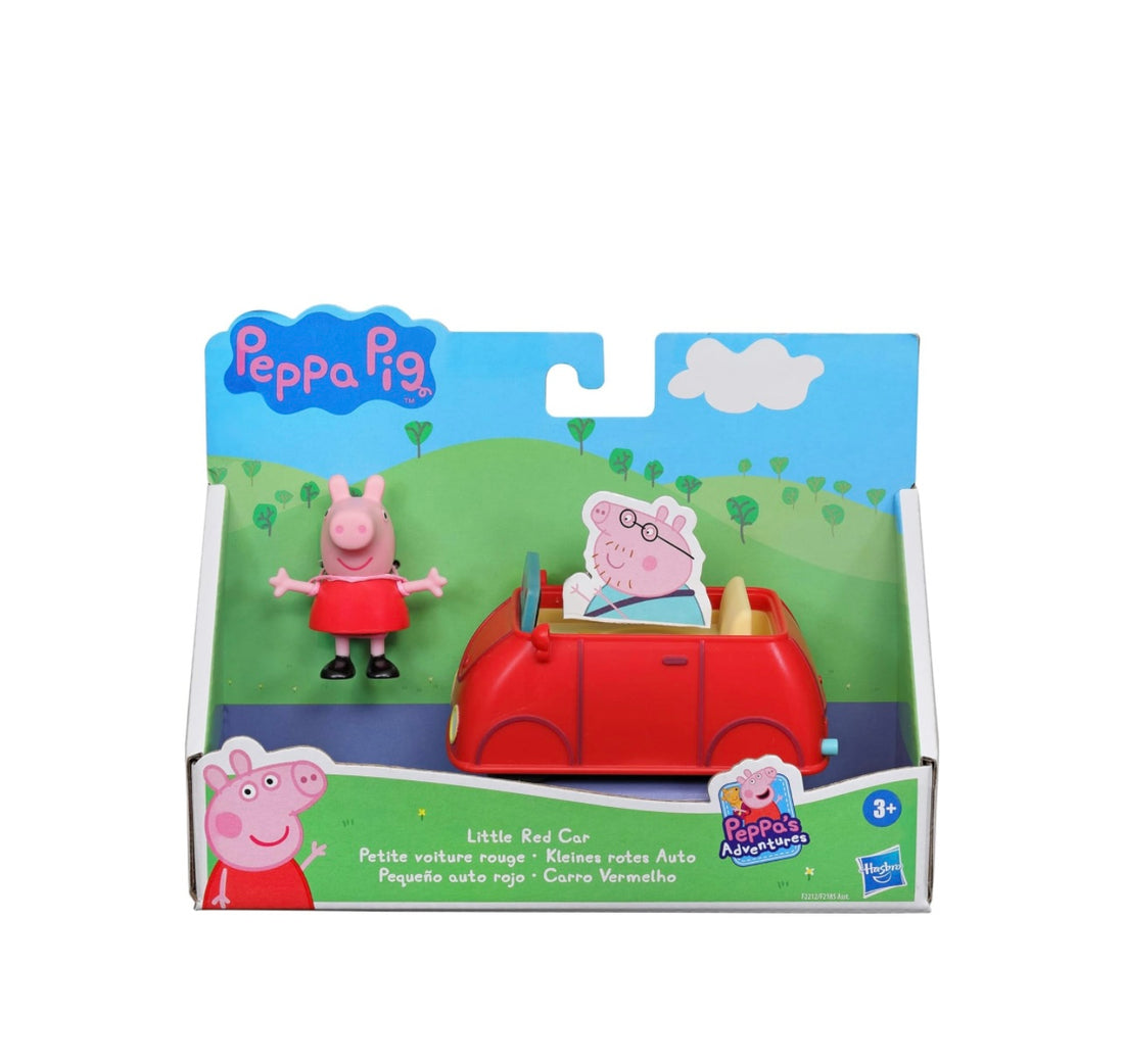 PEPPA PIG- PICCOLA MACCHINA ROSSA CON PERSONAGGIO