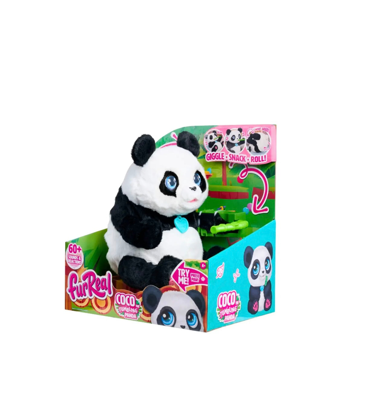 FurReal- Coco Panda peluche interattivo 40 suoni e movimenti