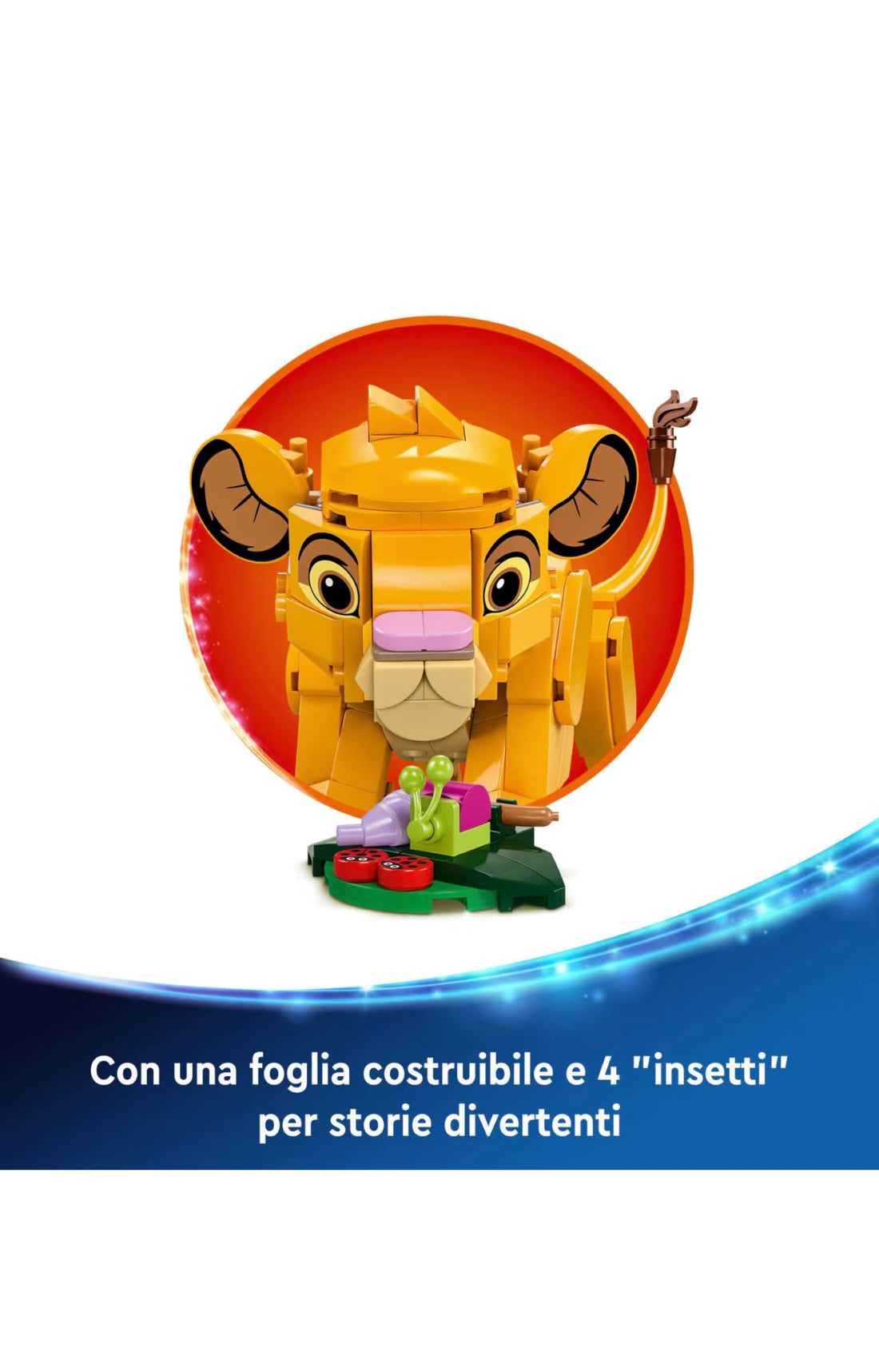 Lego- Disney Simba il cucciolo del re leone