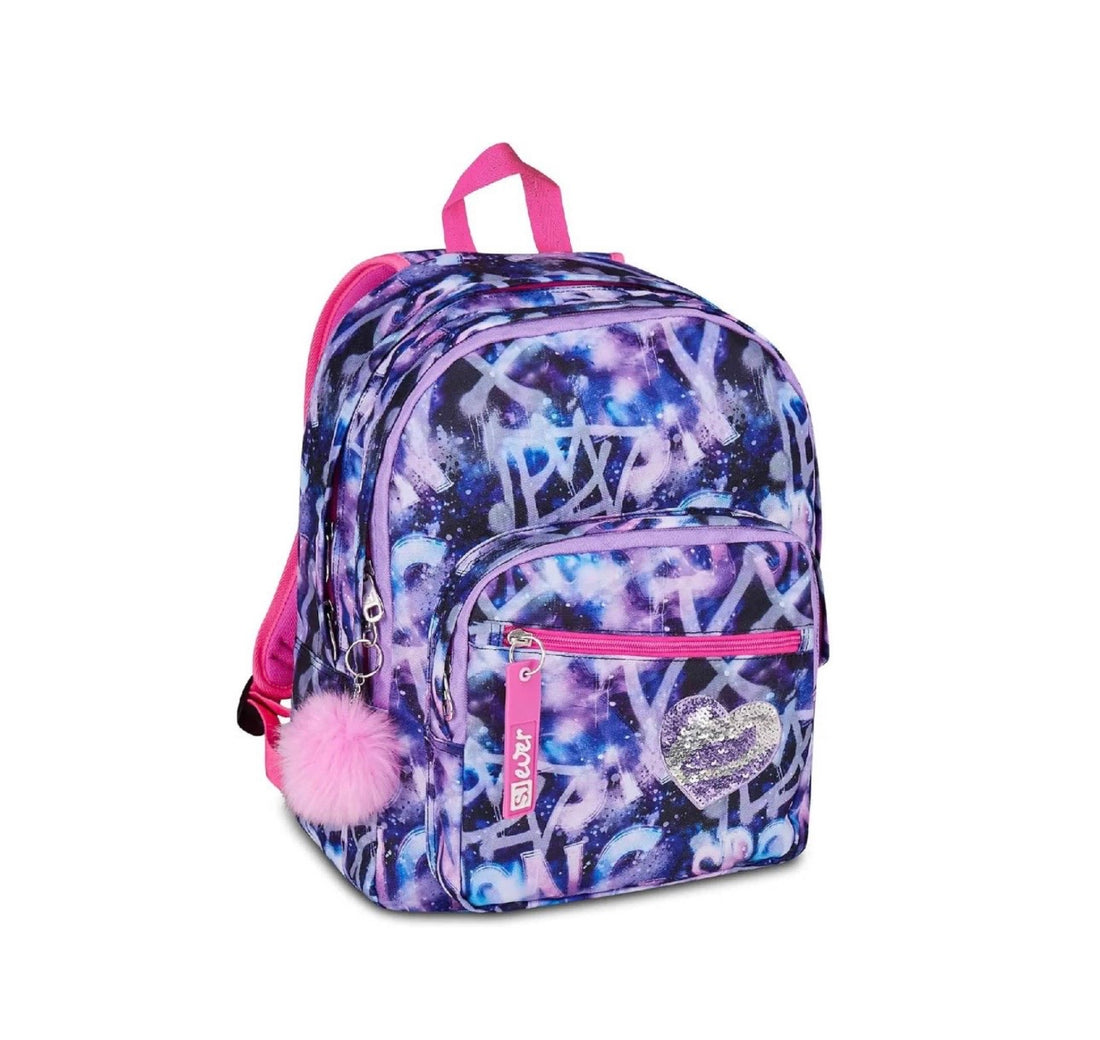 SJ Ever- Zaino doppio scomparto multiviolet 2026/27