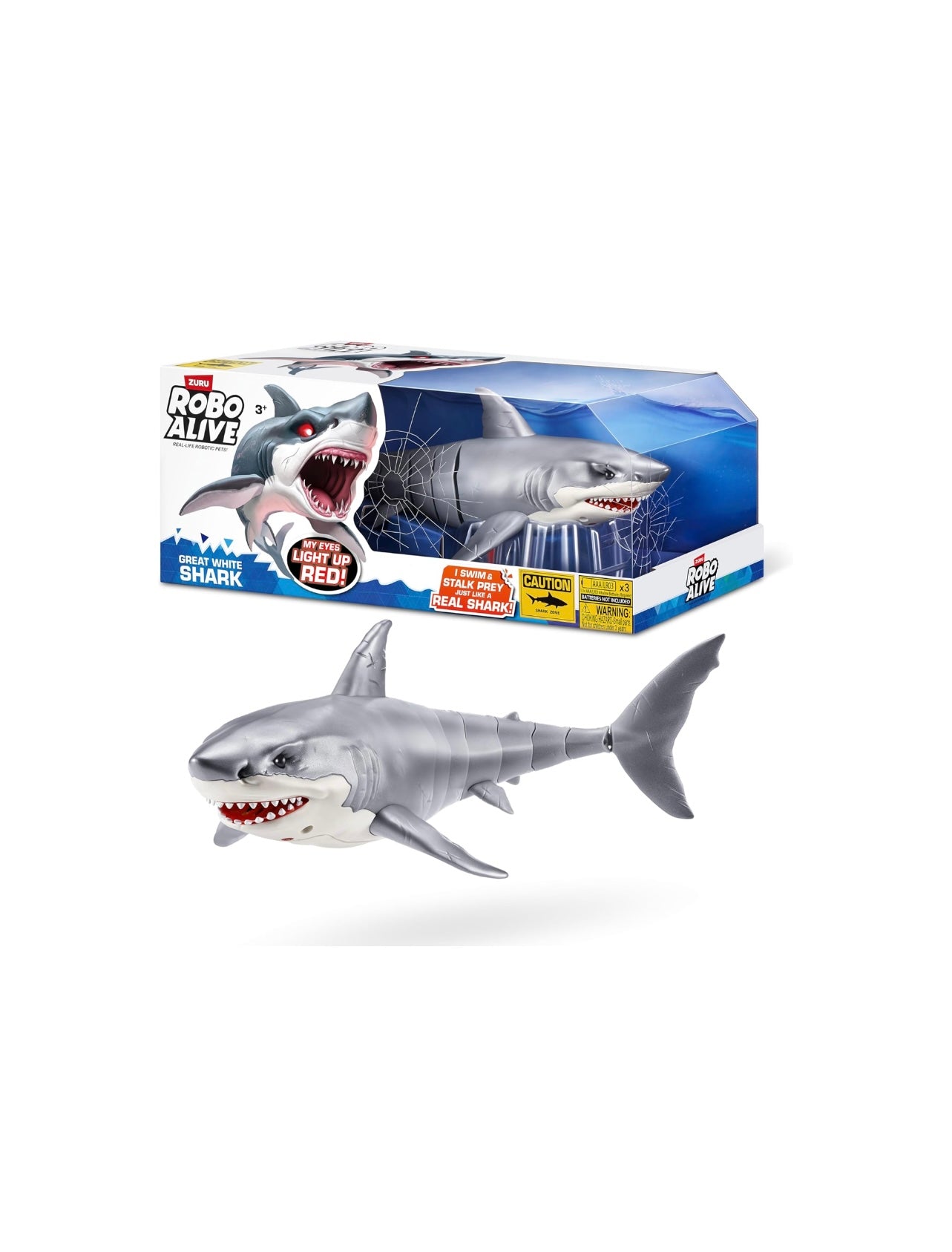 Robo Alive- Shark occhi luminosi nuota davvero