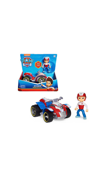 PAW PATROL- RYDER VEICOLO CON PERSONAGGIO