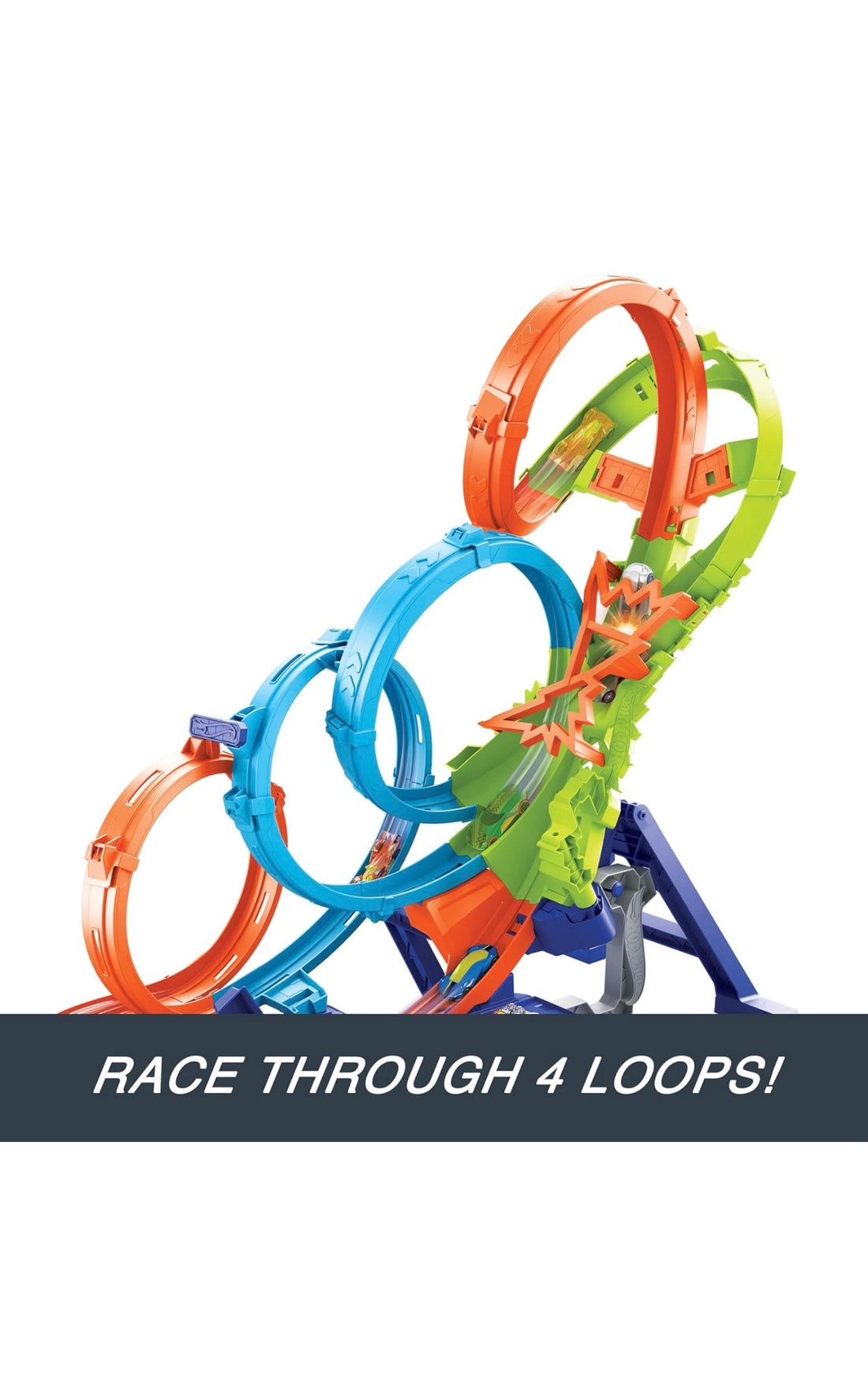 Hotwheels- Pista mega loop super scontri