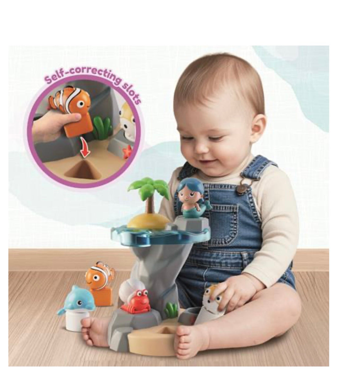 Carotina- My first Logic gioco educativo ad incastri ocean Life