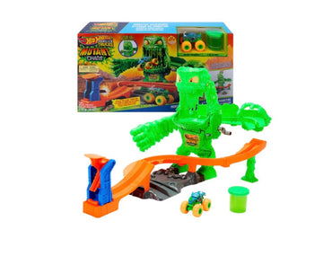 Hotwheels- Monster truck Pista sfida del mostro