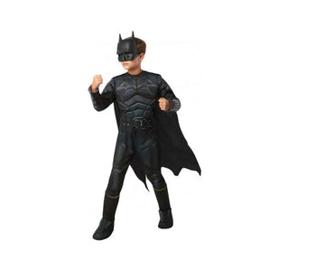 Batman- Costume Carnevale Batman con maschera inclusa