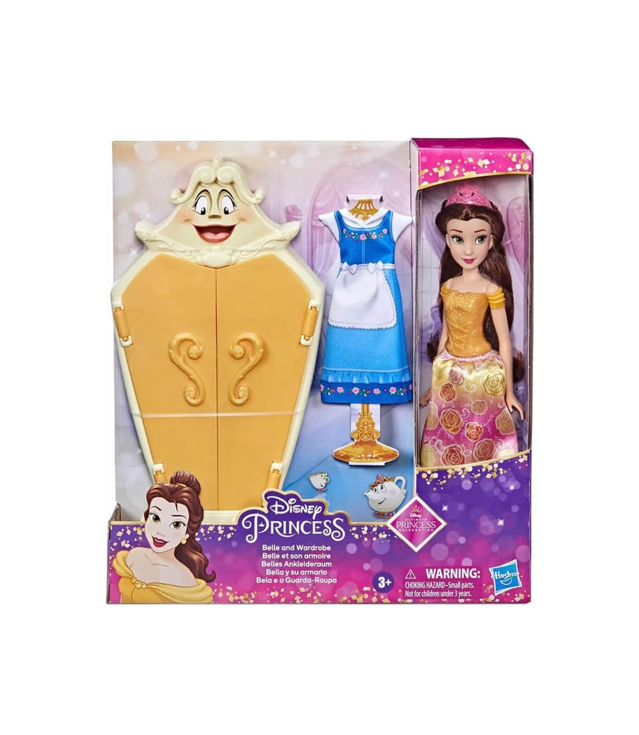 DISNEY PRINCESS- BELLE CON IL SUO ARMADIO