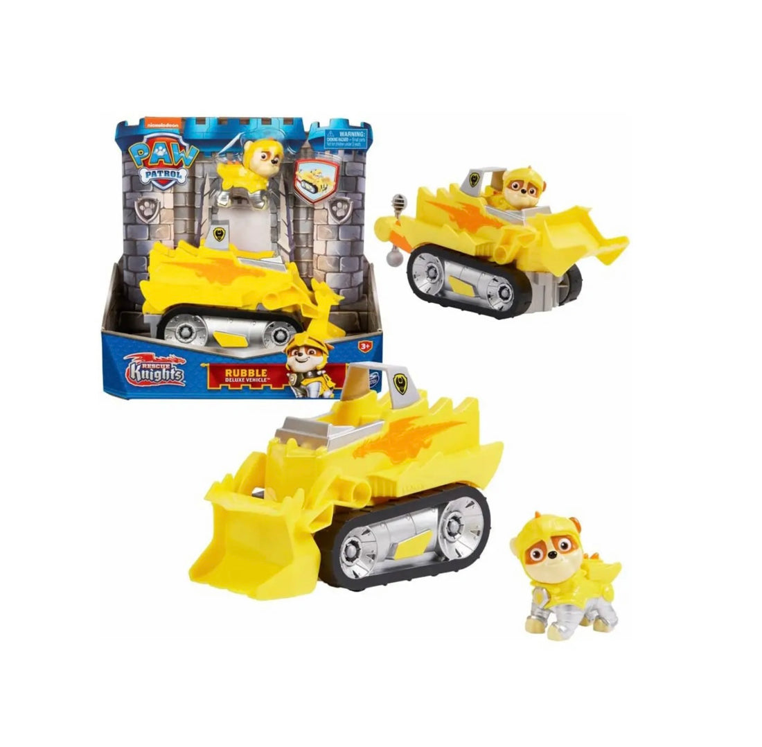 PAW PATROL- RESCUE KNIGHTS RUBBLE DELUXE