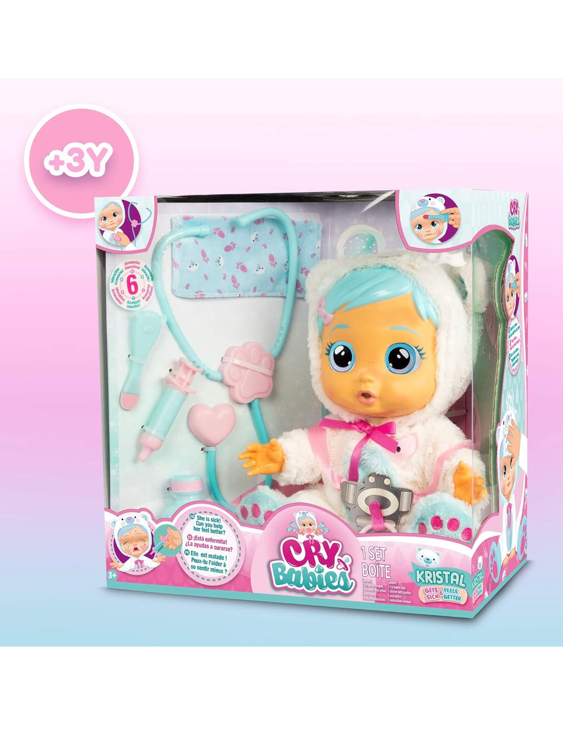 Cry Babies- Dressy malatina Kristal interattiva