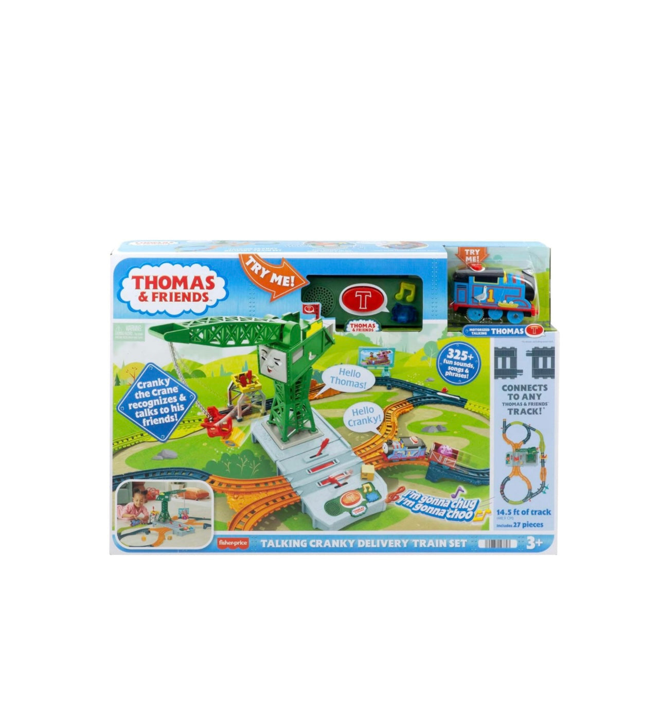 Thomas and Friends- pista centro di smistamento Cranky