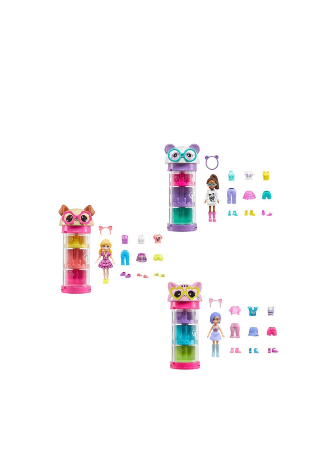 Polly Pocket- armadio gira la moda con accessori