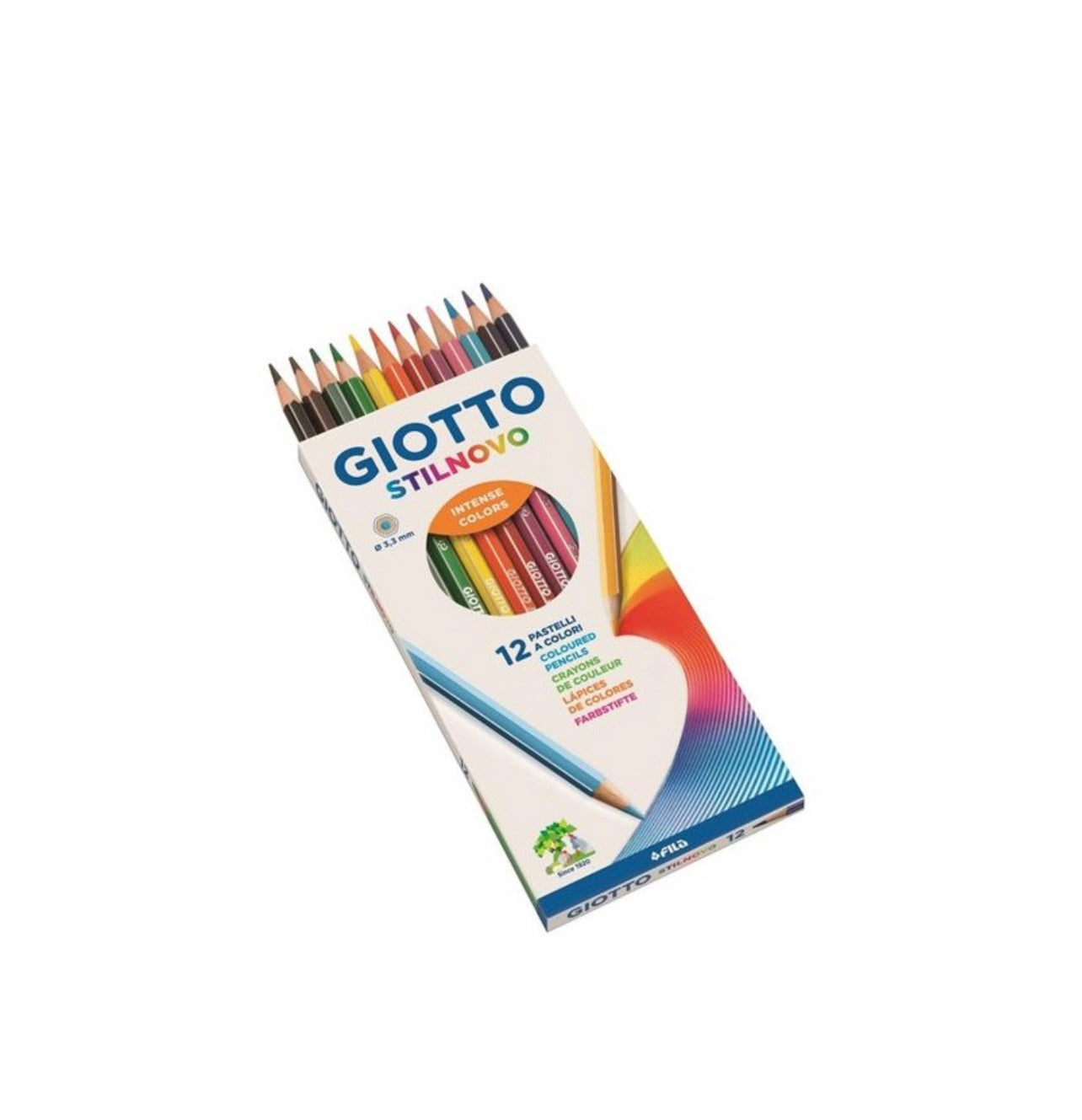 GIOTTO- STILNOVO 12 PASTELLI