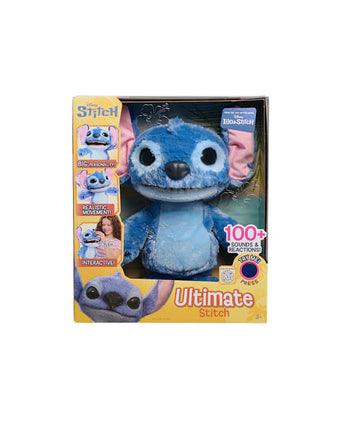 Disney Stich- Peluche Ultimate interattivo 43cm con +100 suoni e reazioni
