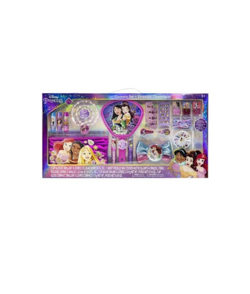 Disney Princess- Set cosmetic con specchio luminoso