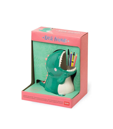 DESK FRIENDS- PORTAPENNE IN CERAMICA DINO