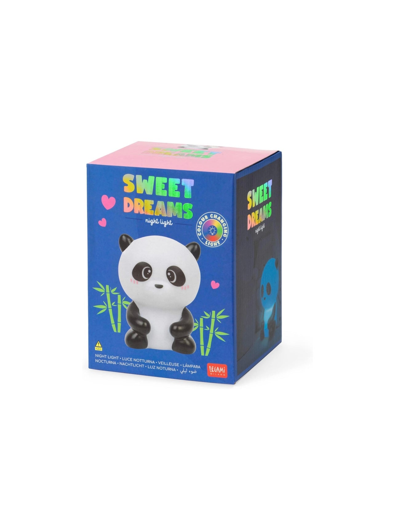 PANDA- LAMPADA NOTTURNA CAMBIA COLORE