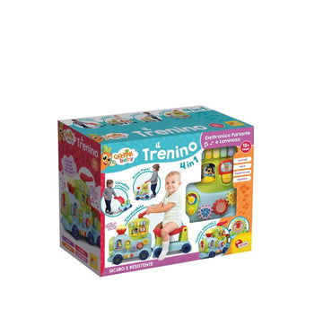 Carotina- Baby trenino 4in1 elettronico, parlante e luminoso