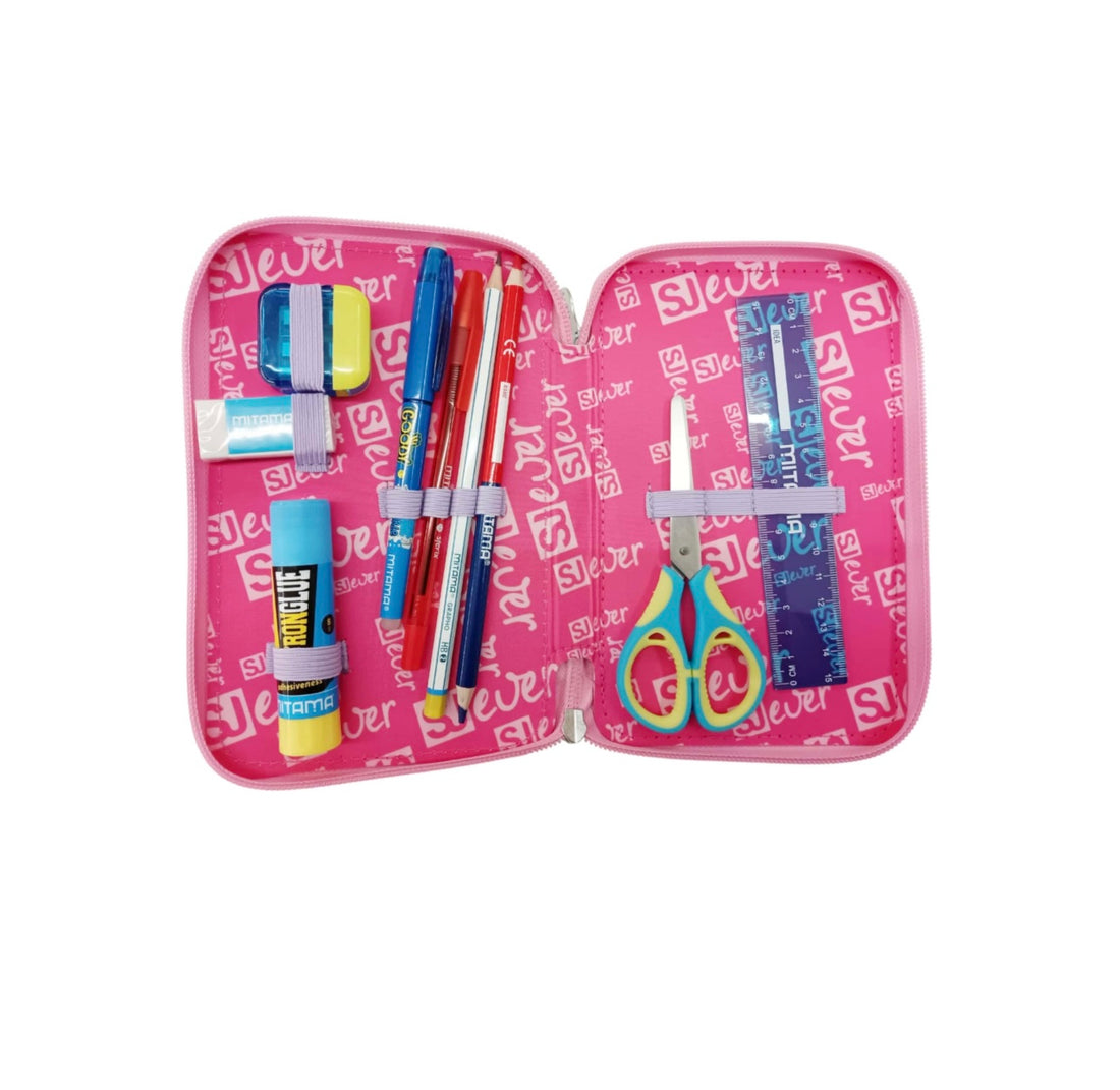 Sj Ever- Astuccio 3 zip completo MultiHeart 2025/26