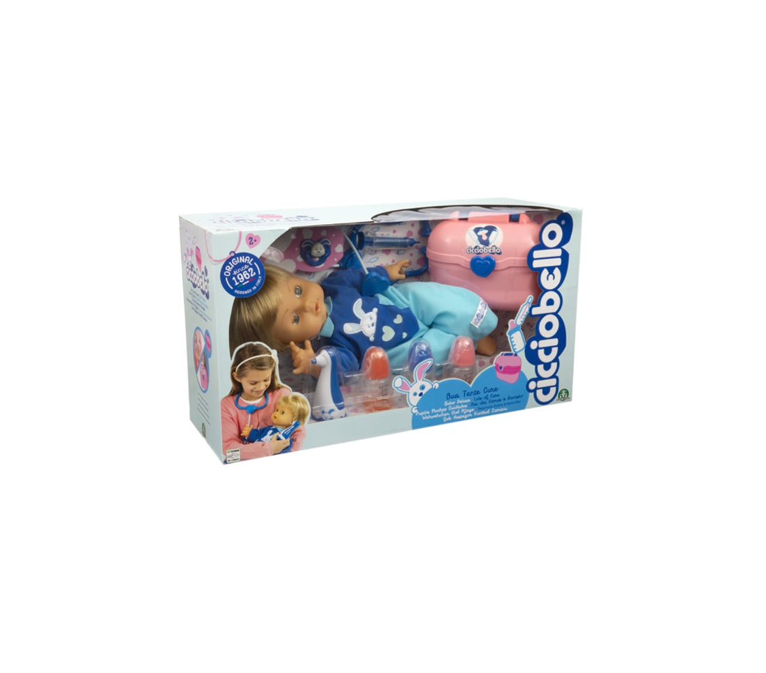 Cicciobello- Bua tante cure Deluxe con kit piccola dottoressa