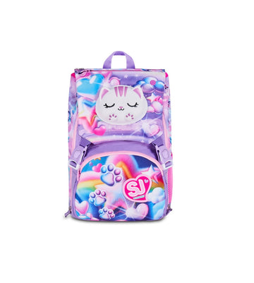 SJ Gang- Zaino estensibile big glowcat con applicazione luminosa 2026/27