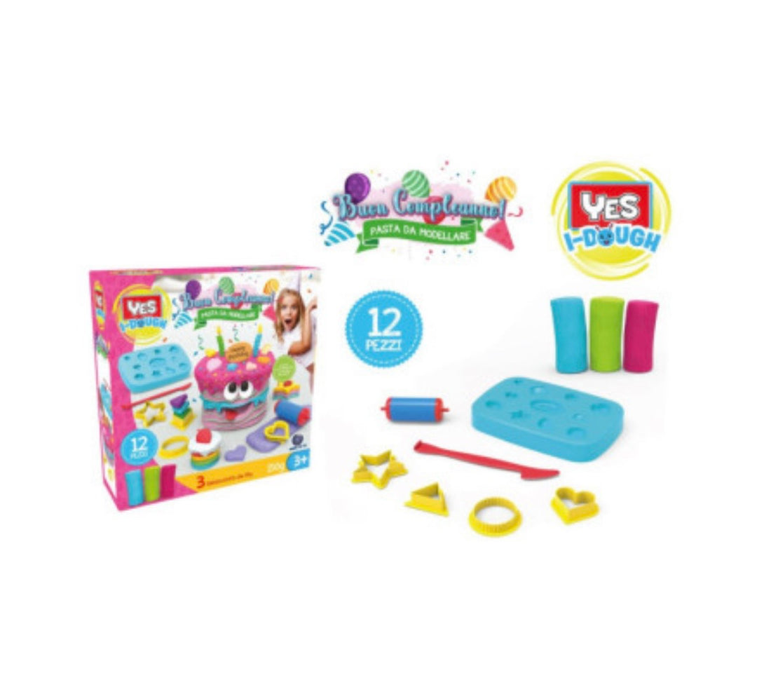 Yes Toys- Pasta modellabile buon compleanno