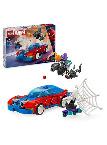 Lego- Marvel auto da corsa di Spider Man e Venom globin