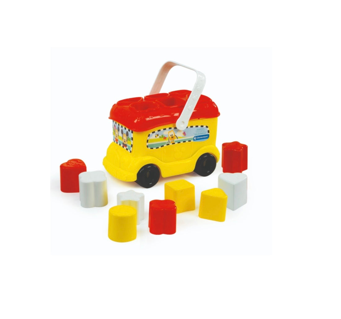 Baby Clementoni- Mickey mouse bus forme