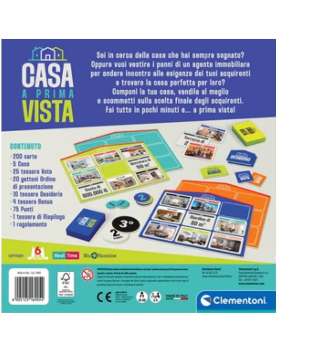 Casa a prima vista gioco da tavolo