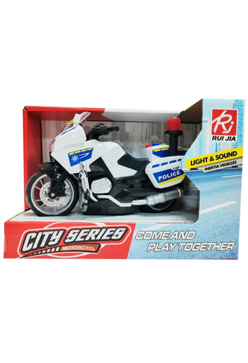 Moto Police- 20cm Luci e Suoni
