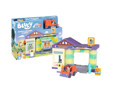 Bluey- Playset autolavaggio interattivo