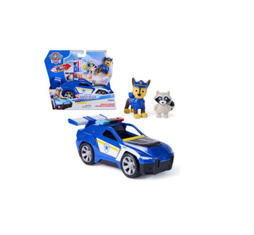 Paw Patrol- Veicolo Chase tematizzato con accessori