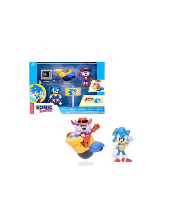 Sonic- Playset Sonic vs Fang