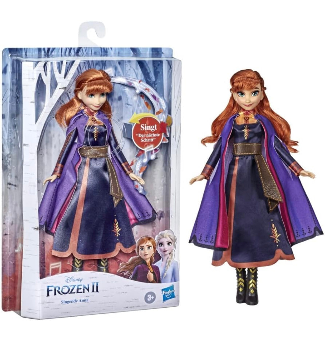 HASBRO- FROZEN II ANNA CANTANTE